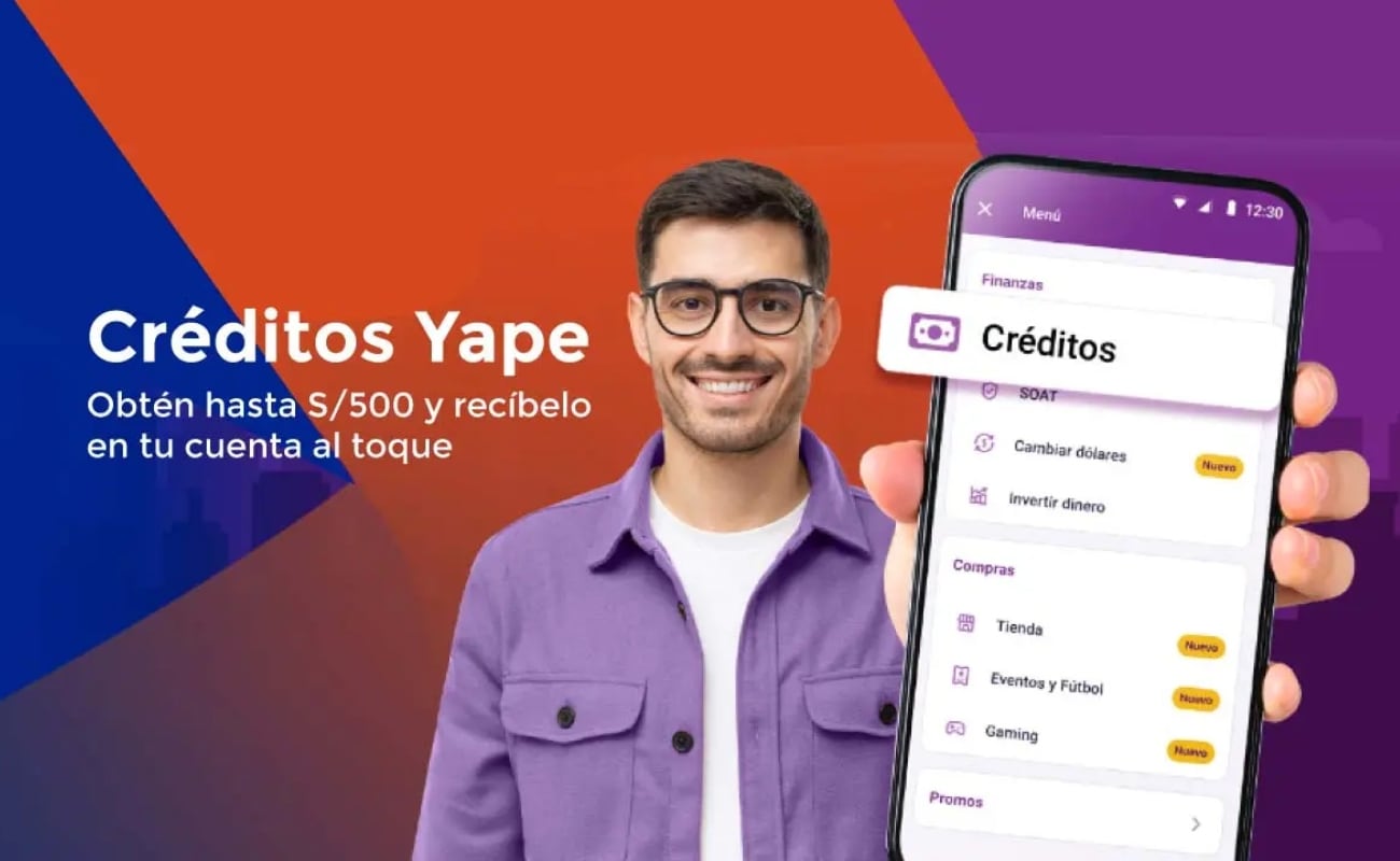 Yape brinda a sus clientes la oportunidad de solicitar un préstamo a través de la opción ‘Créditos Yape’ siempre y cuando cumplas con algunos requisitos.