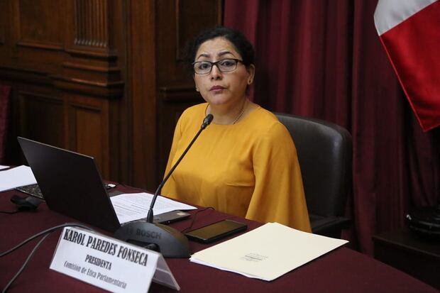 Karol Paredes, presidenta de la Comisión de Ética. (Foto: Congreso)
