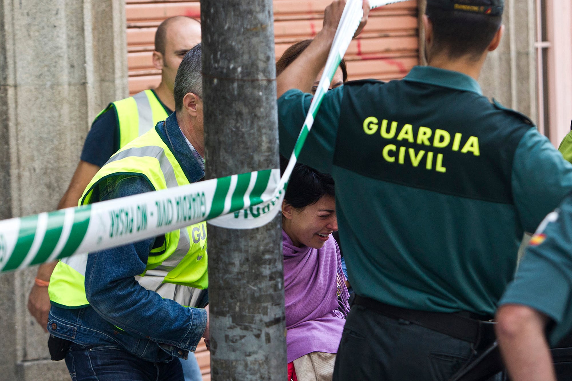 La verdadera Rosario Porto durante su detención. (Foto: EFE)
