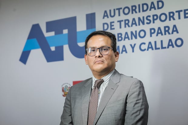 David Augusto Hernández Salazar, presidente ejecutivo de la ATU (foto: gec).