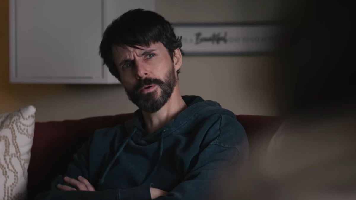 Matthew Goode como Carl Morck en una escena de la serie "Dept. Q" (Foto: Netflix)