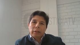 Pedro Castillo cumple prisión preventiva en el penal de Barbadillo. (Justicia TV)