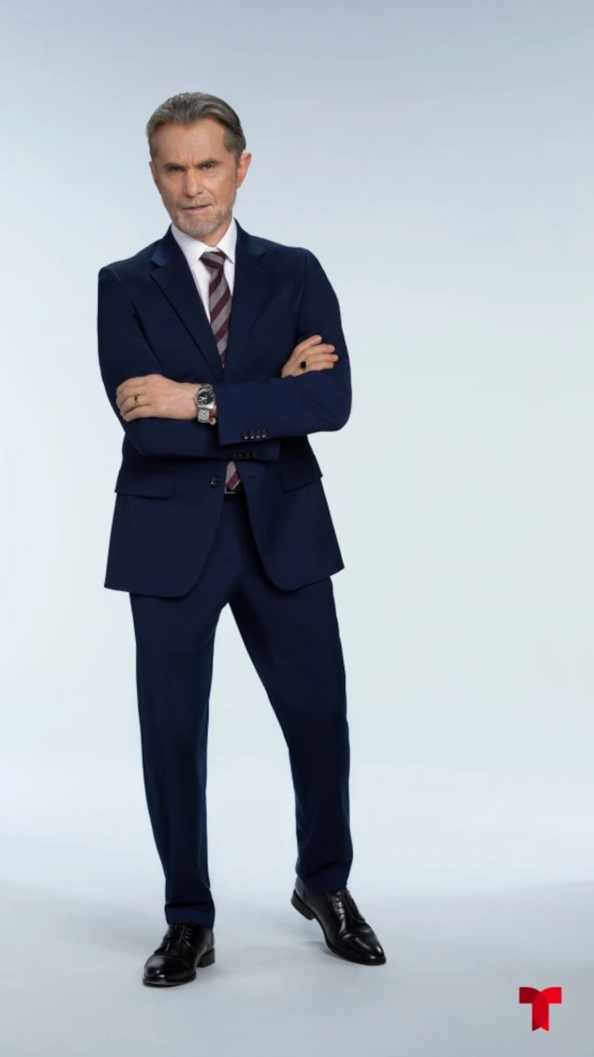 Humberto Zurita como Don Benjamín Márquez en la telenovela "Velvet: El nuevo imperio" (Foto: Telemundo)
