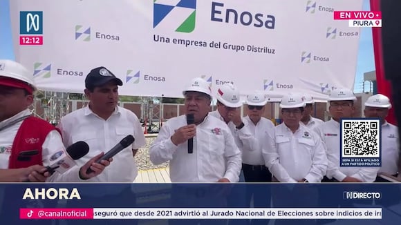 Declaraciones del jefe del Gabinete Ministerial, Gustavo Adrianzén